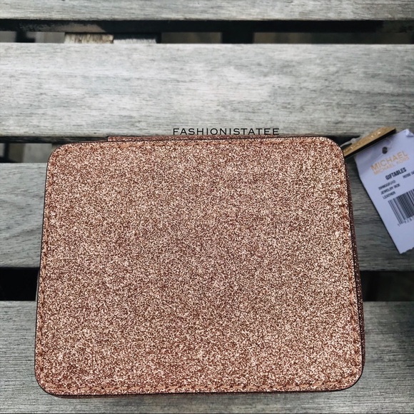 Michael Kors giftables jewelry box Rose gold new - Picture 7 of 8